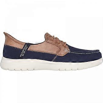Women's Skechers On-the-GO Flex - Palmilla | Navy | Womens Slip In Shoes