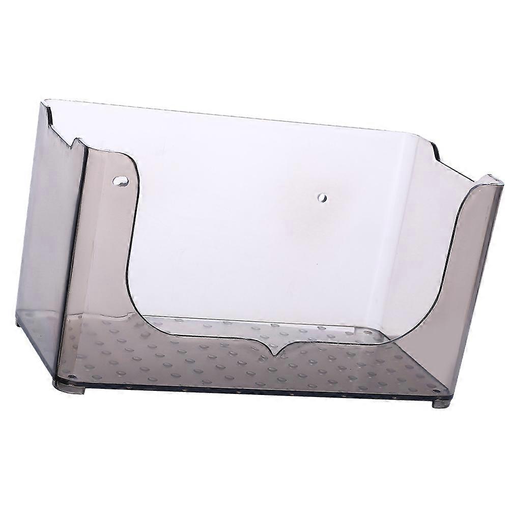 Hanging Shelf Grey Rectangular Modern Bathroom Organizer Ps Material Home Use 1Set