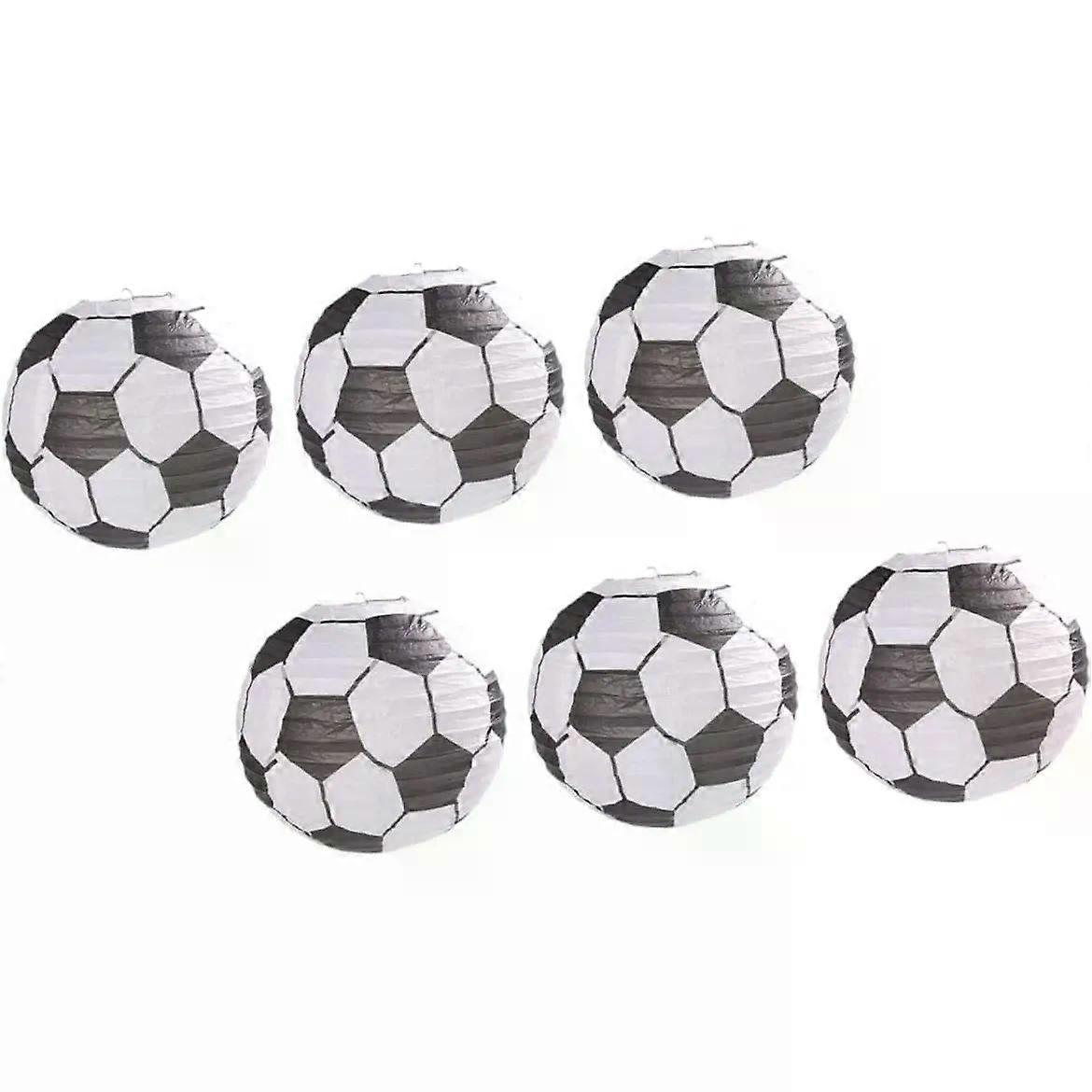 Shape Paper Lanterns 6pcs Hanging Decorative Party Set