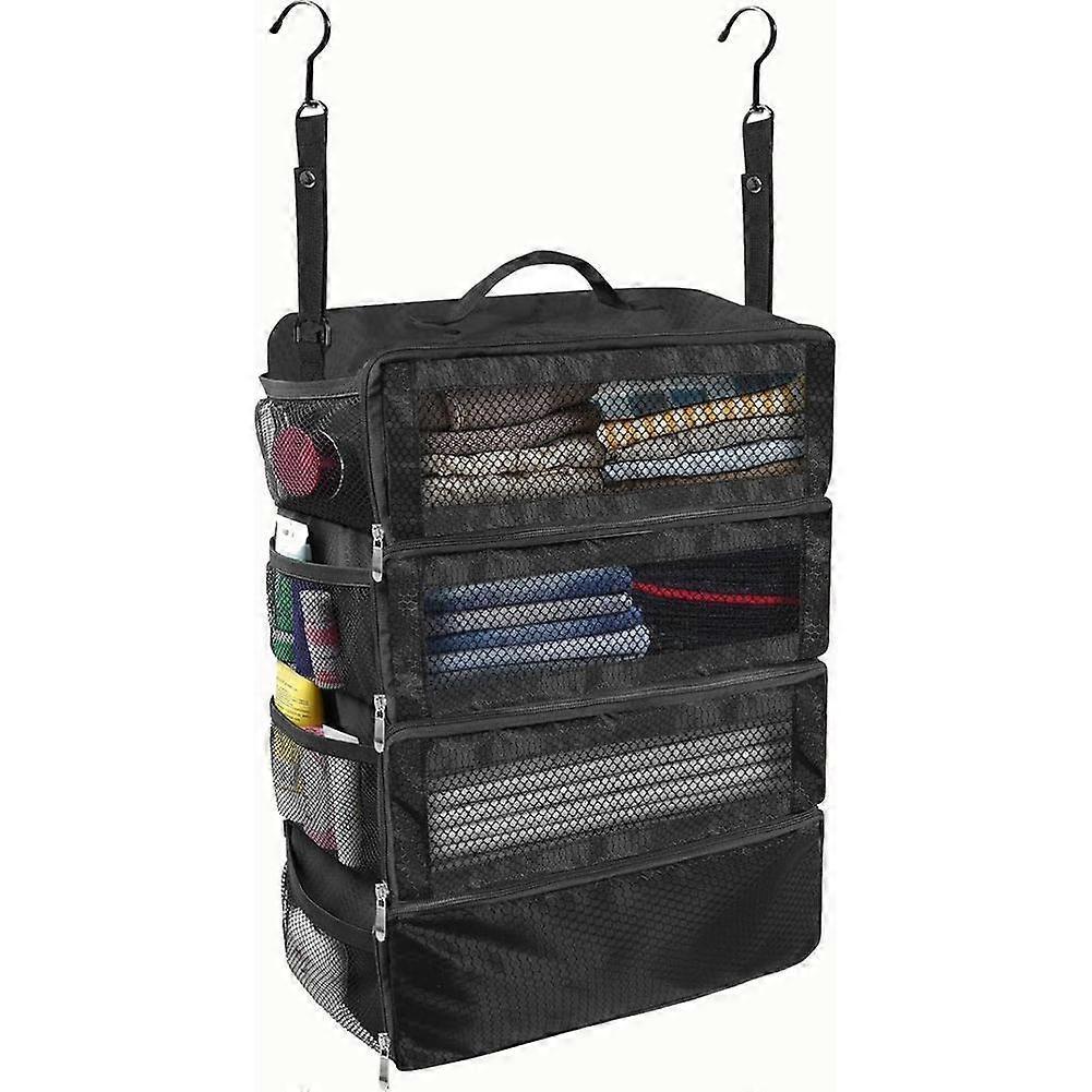 4-Tier Foldable Travel Organizer