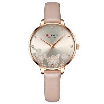 Reloj de cuarzo para mujeres CURREN Reloj de pulsera analógico de moda femenina 3ATM reloj impermeable para damas con