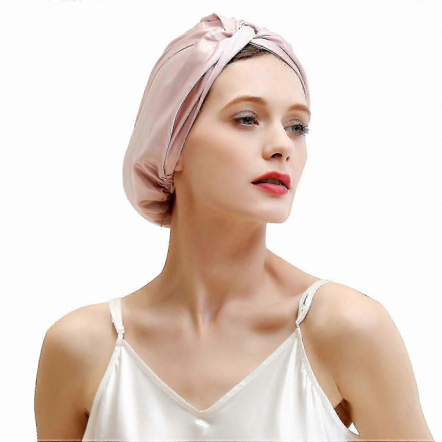 Double-Sided Silk Night Cap Lightweight
