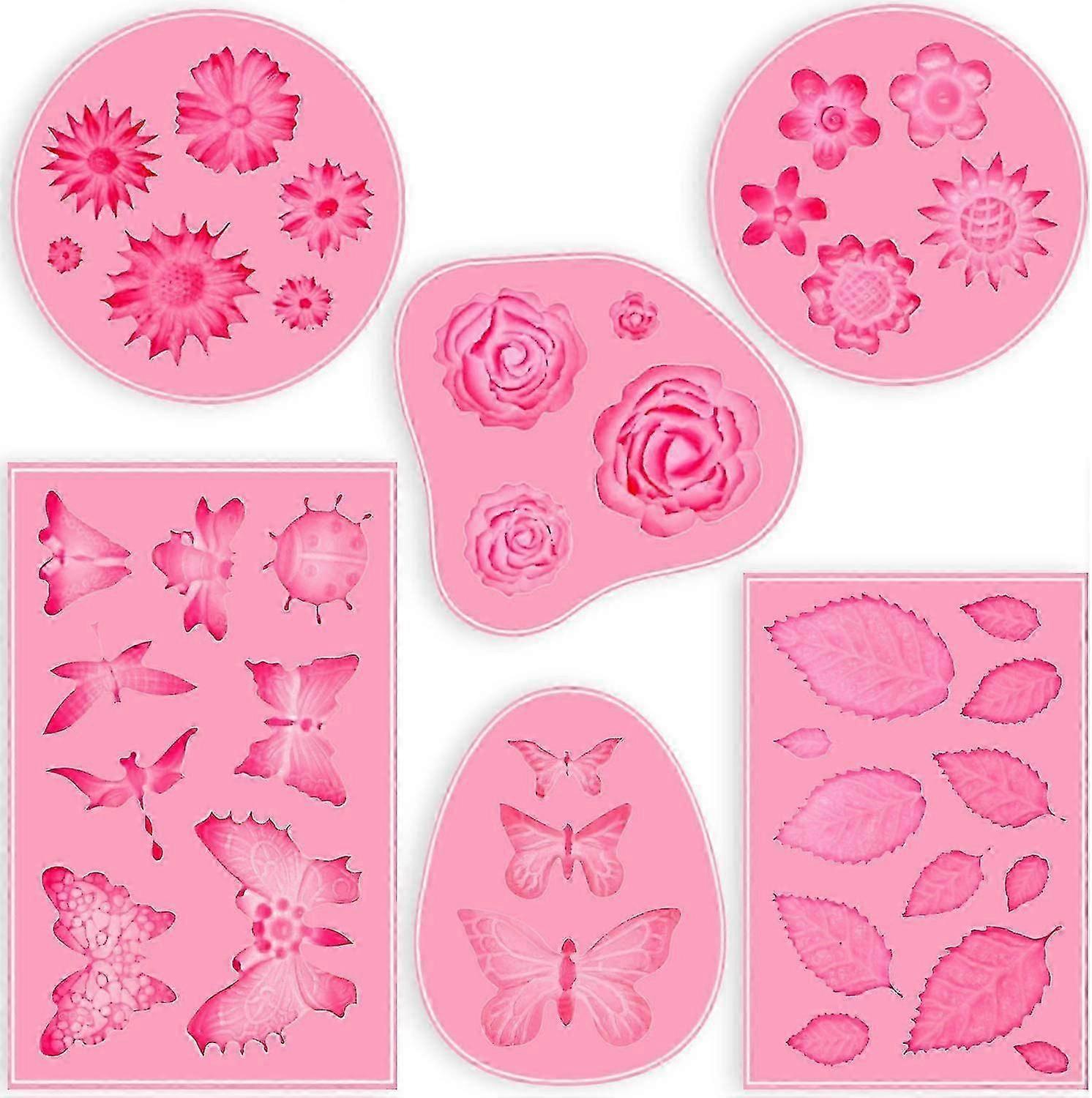 6-Pack Reusable Silicone Molds