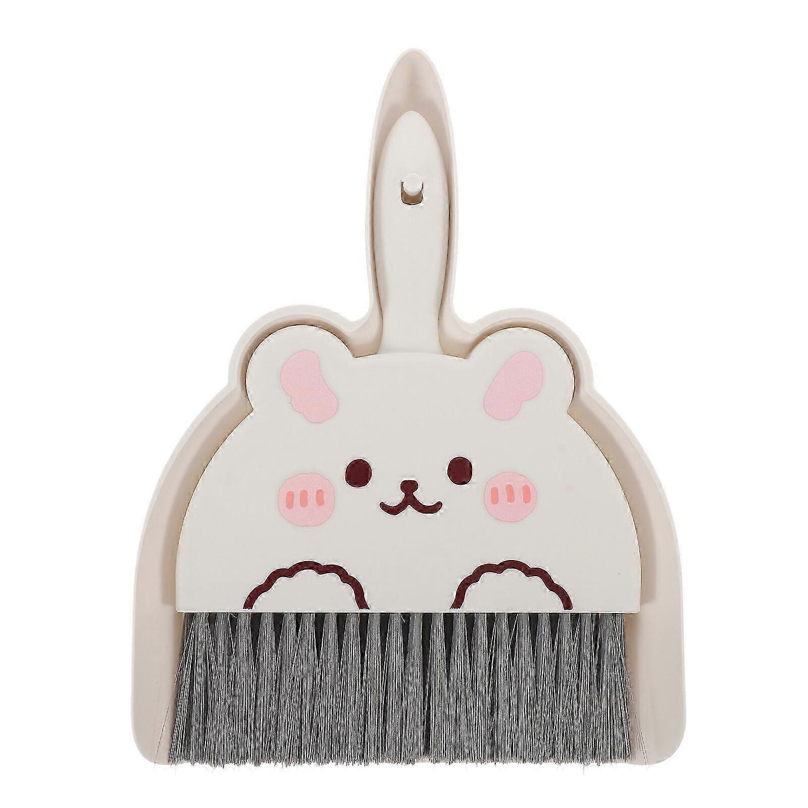 1 Set Mini Cleaning Broom Dustpan Table Brush Set Dining Table Sweeper Cleaning Tool