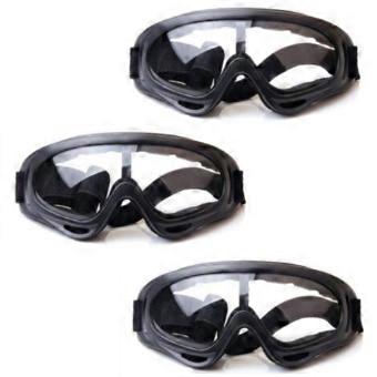 3-Pack Children's Safety Glasses, Outdoor Games for Kids, Protective Goggles for Nerf N-Strike Elite Gun Game, Eye Prote [XR]