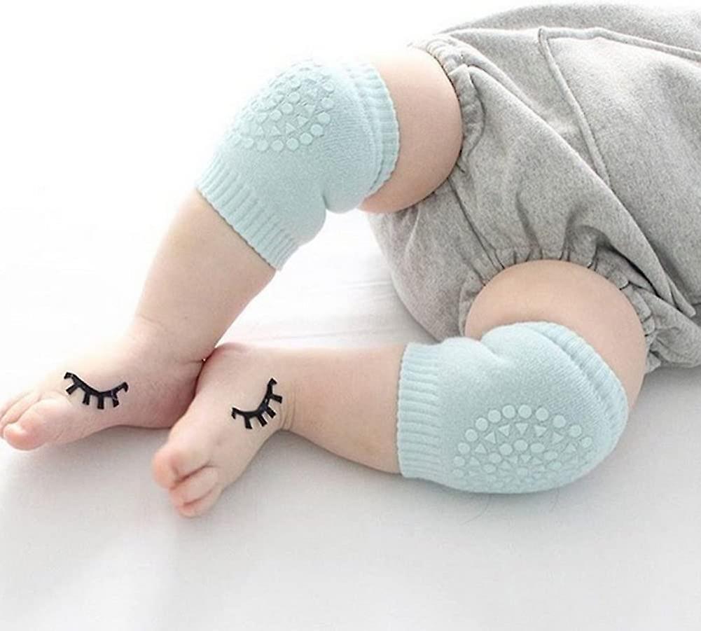 5 Pairs Adjustable Knee Support Elastic Knee Sleeve Crawling Mat Non-slip(suitable For 8-36 Months) (d-583-a)