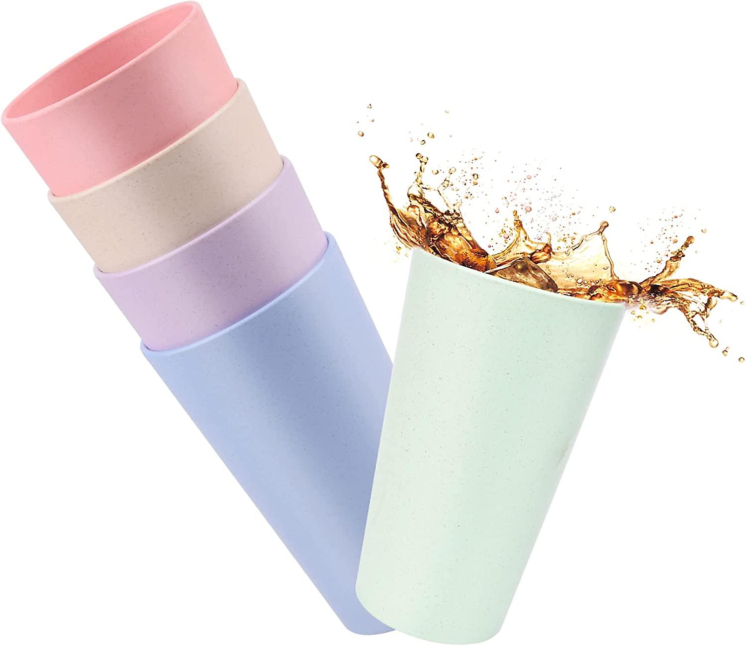 Reusable Drinking Cup Healthy Cup Set 4-multicolored