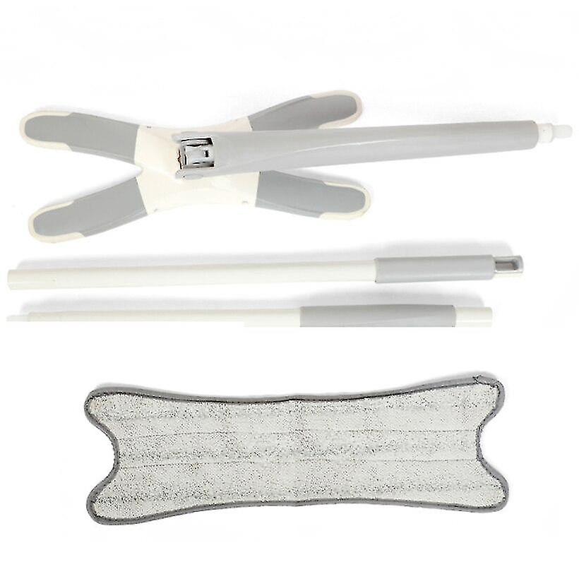 Floor Mop X-type Hand-free Flat Mop