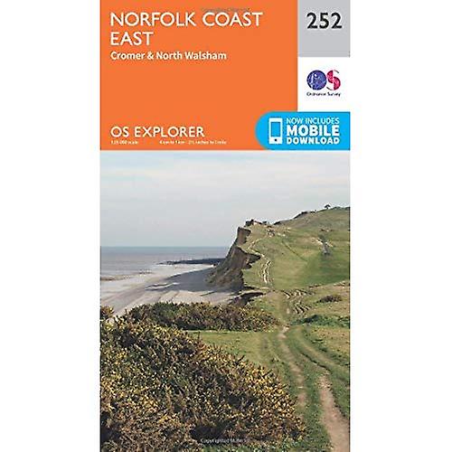 OS Explorer Map (252) Norfolk Coast East