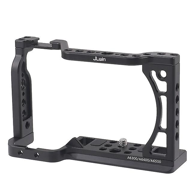 Camera Cage Video Cage For A6500/a6400/a6300/a6000 Full Frame Camera Rabbit Case Rig Stabilizer With Cold Shoe Mount