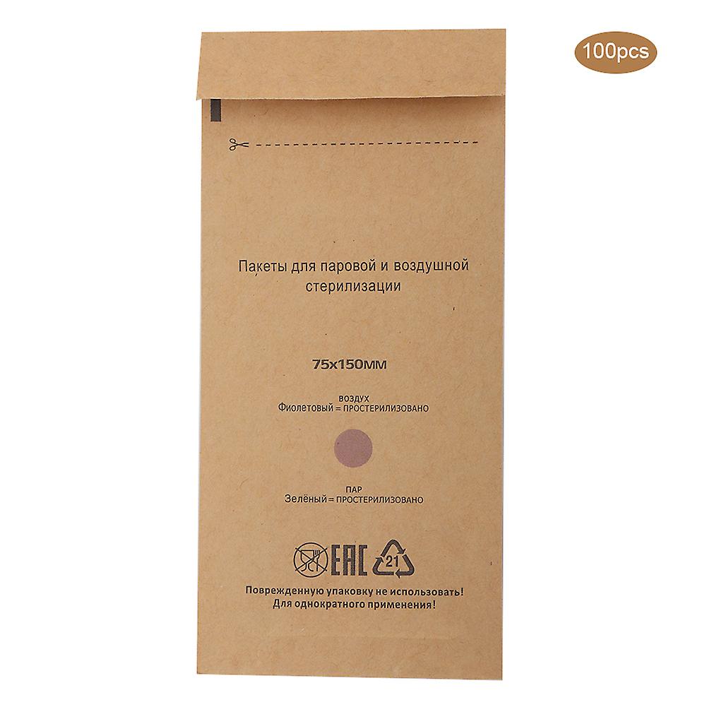 100Pcs Disposable Sterilization Cosmetics Nail Tool Bag Disinfection Machine Accessory