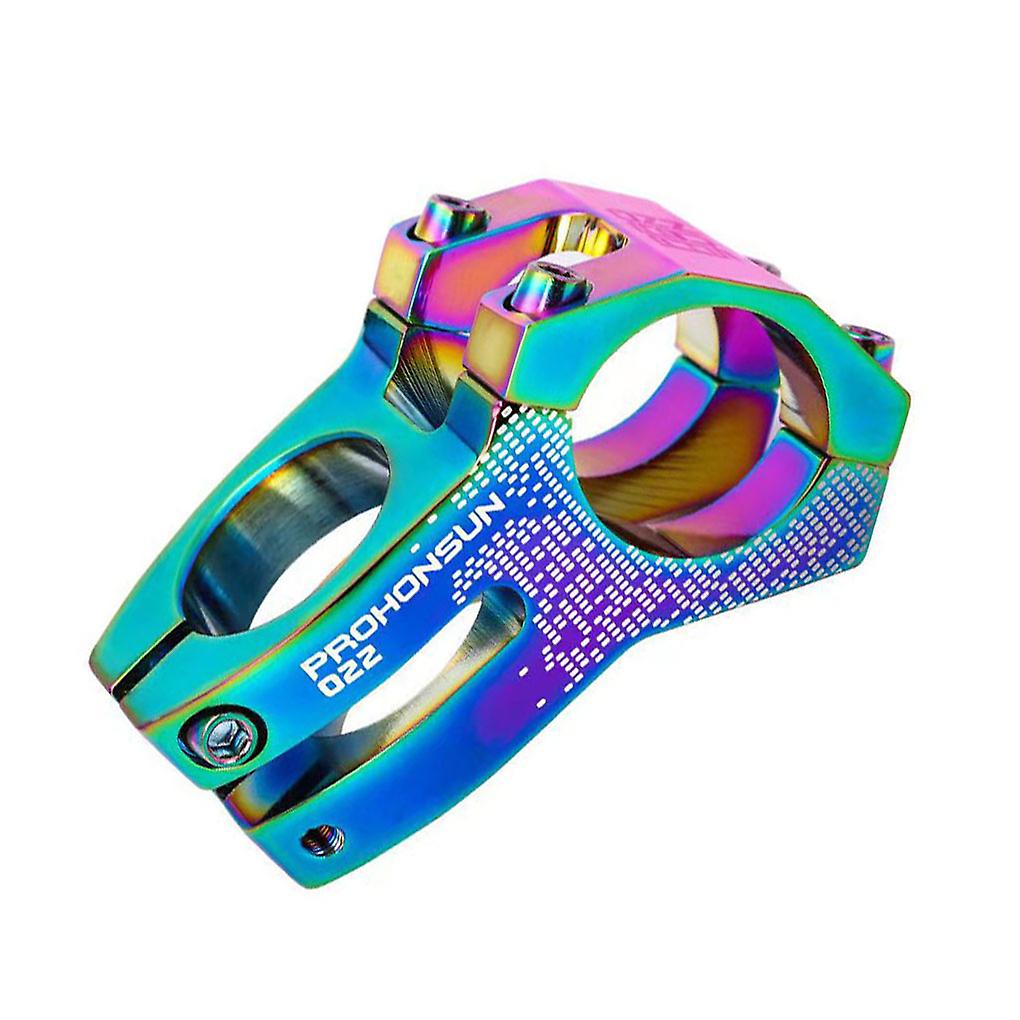 Colorful Bike Short Handlebar Stem Ultra-light Aluminum Alloy Stems For Diy Modifying Upgrade The Bike