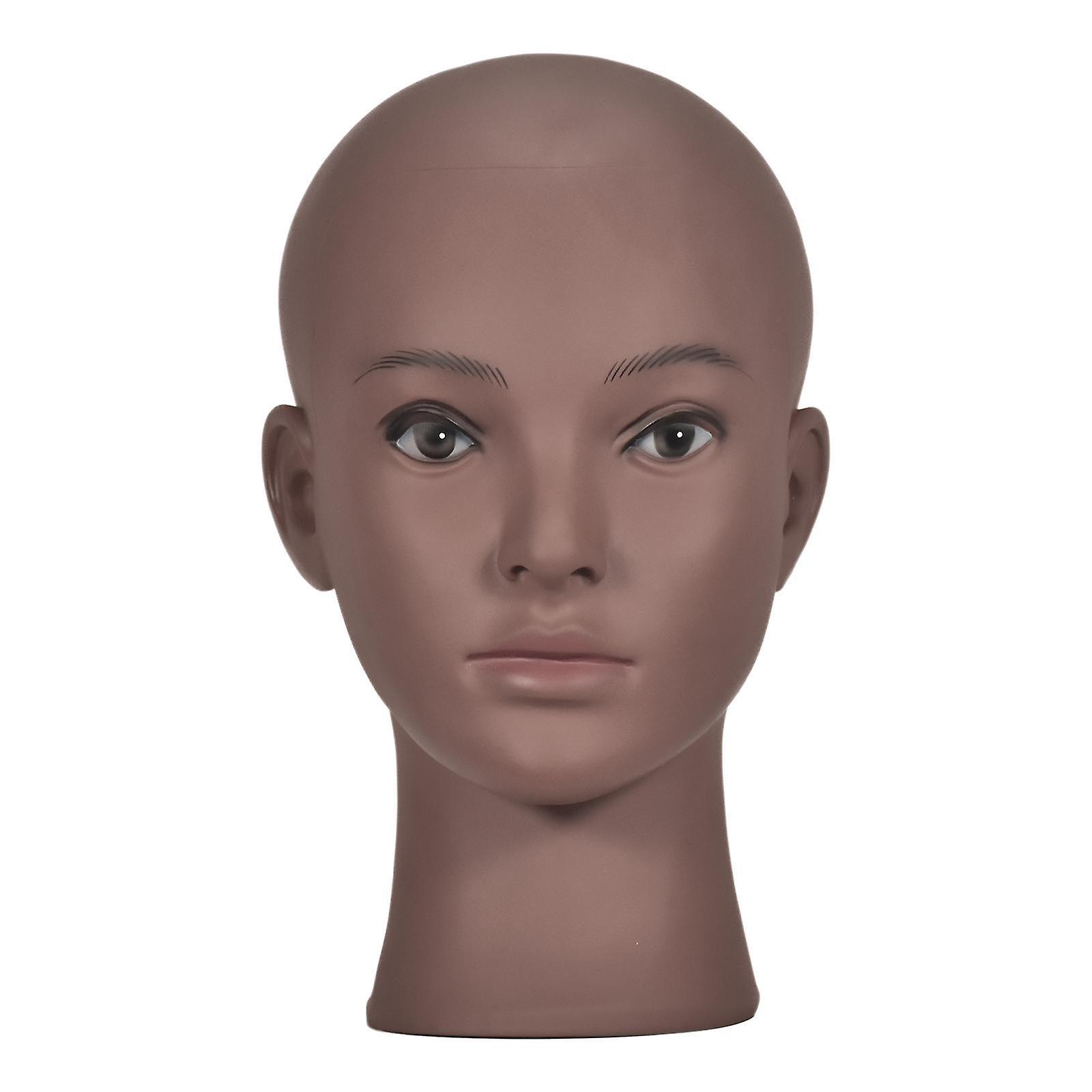 Manikin Wig Making Bald Mannequin Head Model Rack for Sunglasses Color 02
