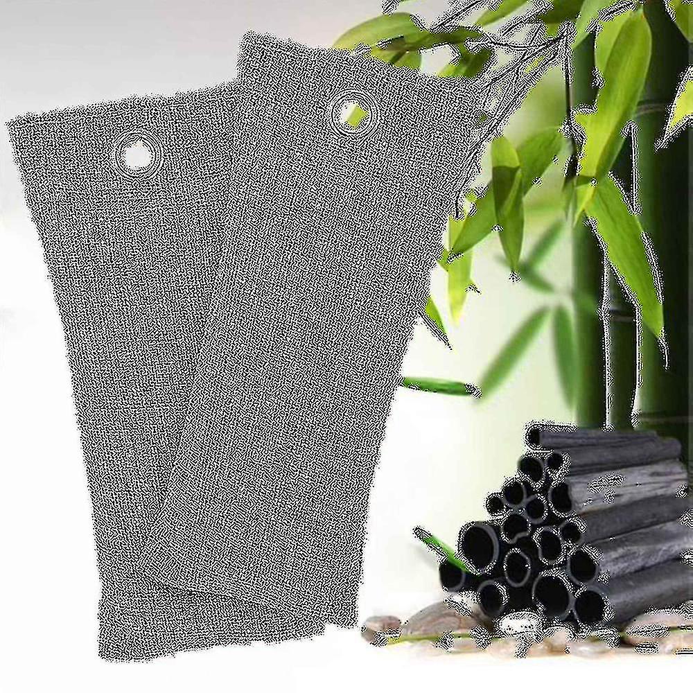 Bamboo Charcoal Air Purifying Bag (6 Pack) 50g Activated Charcoal Odor Absorber Natural Air Freshen