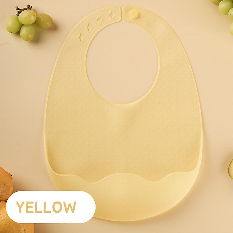 Ultra Thin Silicone Baby Bib Waterproof Saliva Dripping Banana