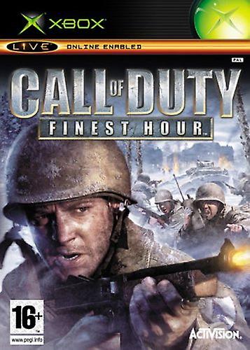 Call of Duty Finest Hour (Xbox) - PAL - New & Sealed