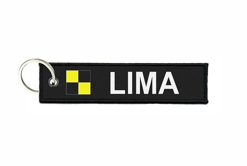 Door cles plunges flag code signals signal maritime alphabet L LIMA