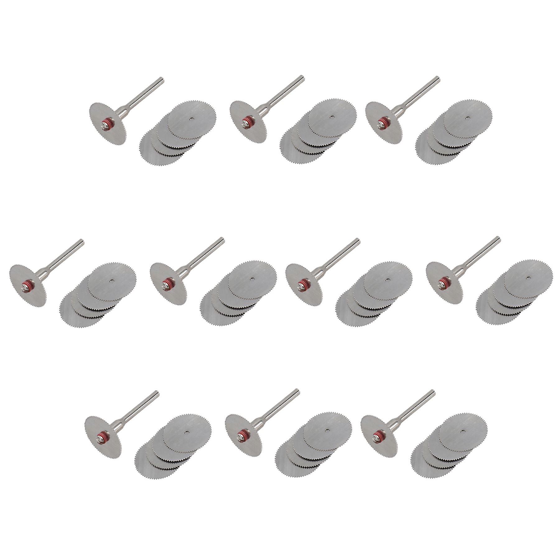 Rotary Mini HSS Saw Blade Cutting Circular Discs Set 22mm 3.17mm Mandrel 60pc