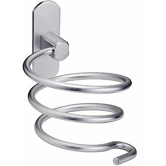 Aluminum Wall Mounted Hair Dryer Rack Hair Dryer Holder Cable Rack for Kitchen Bathroom Bathroom Accessories