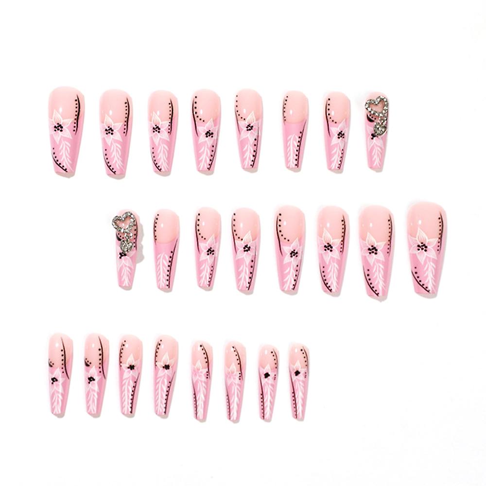 False Nail Salon Set Polish-free Durable Use Nail Manicure Set