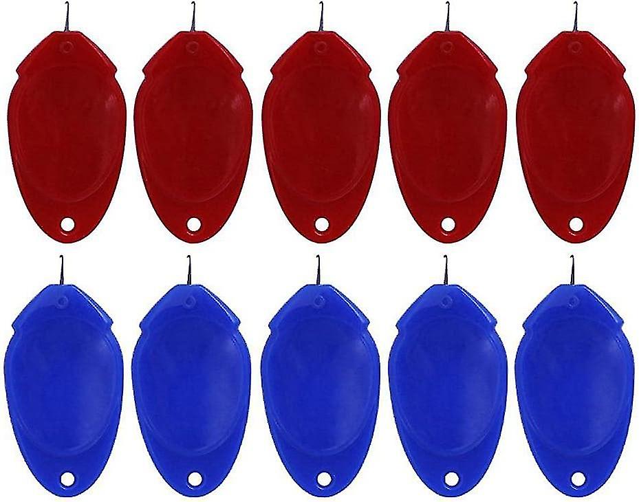 Needle Threader, 10 Piece Diy Needle Threading Hand Or Machine Threading Sewing Tools