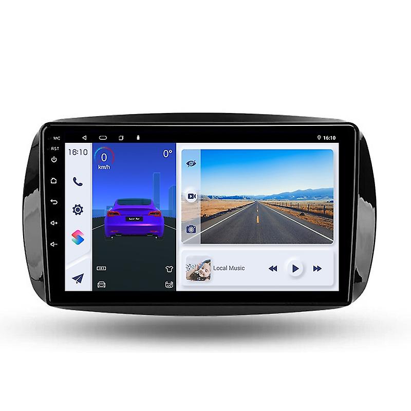 Android Car Radio for Mercedes Benz Smart Fortwo 3 C453 A453 W453 2014 - 2020 Multimedia Player 2Din