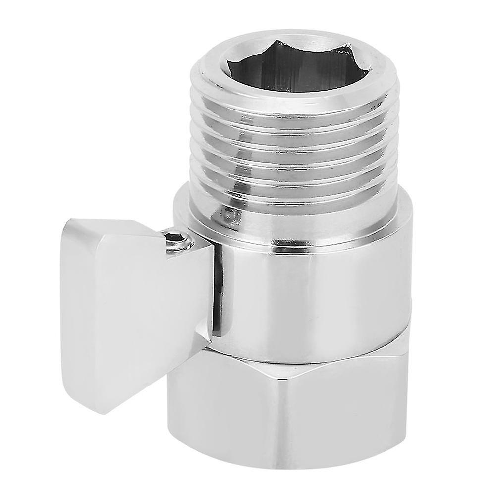 G1/2in Shower Head Flow Control Water Saver Valve Universal Fit 1/2 Inch Thread