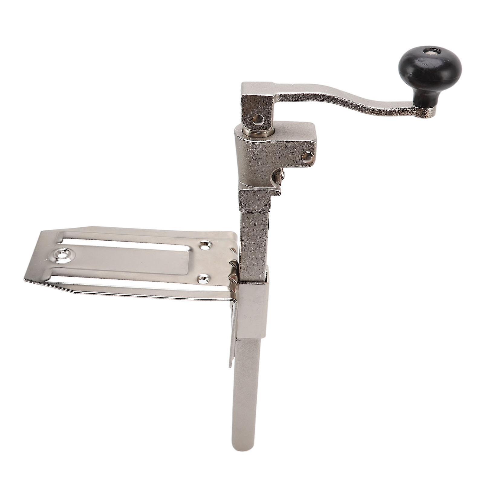 Can Opener Manual, Heavy Duty Can Opener with Screw in Base, Multifunctional Bottles Opener for Kitchen Canteen