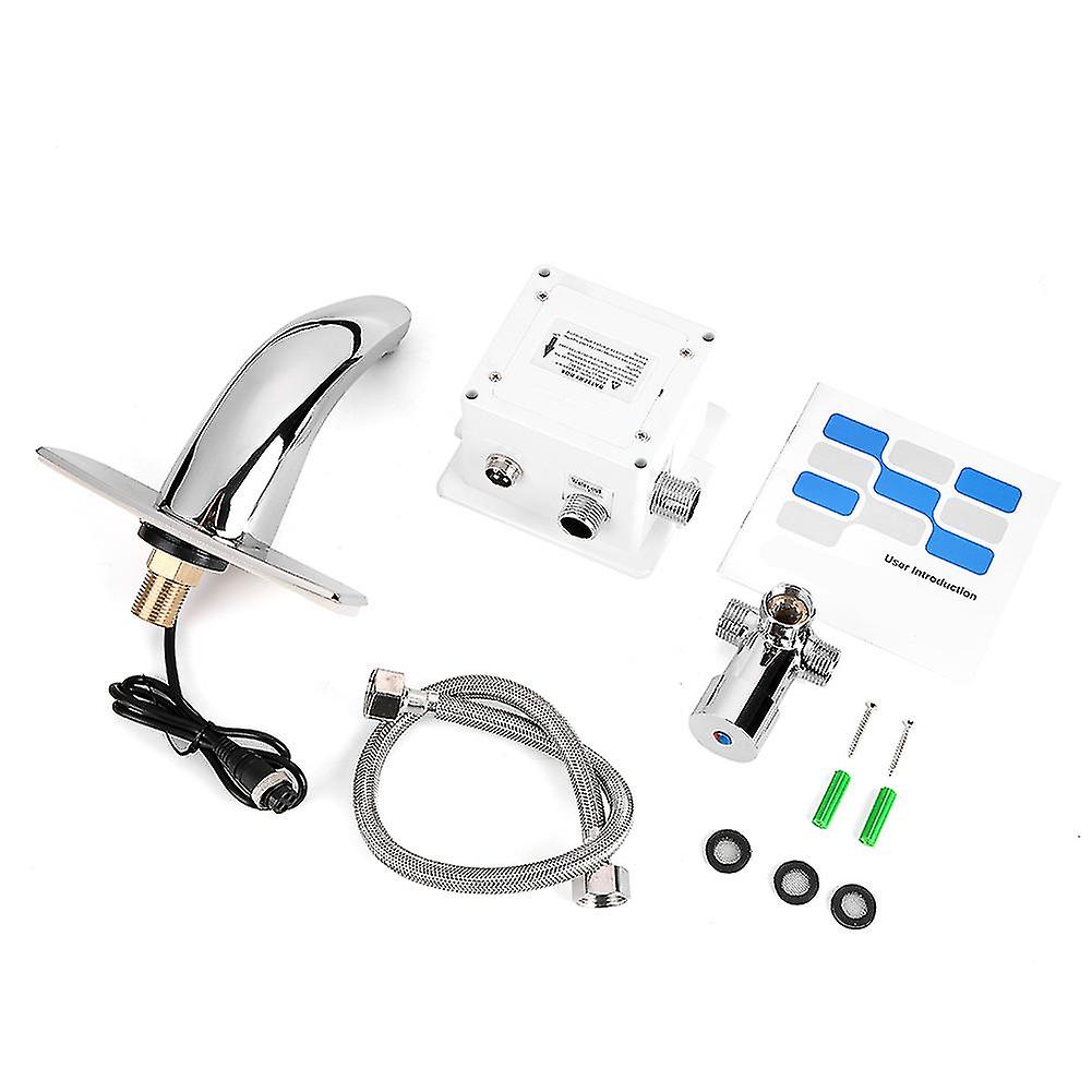 Electronic Automatic Sensor Touchless Sink Hands Free Hot & Cold Faucet Motion Activated