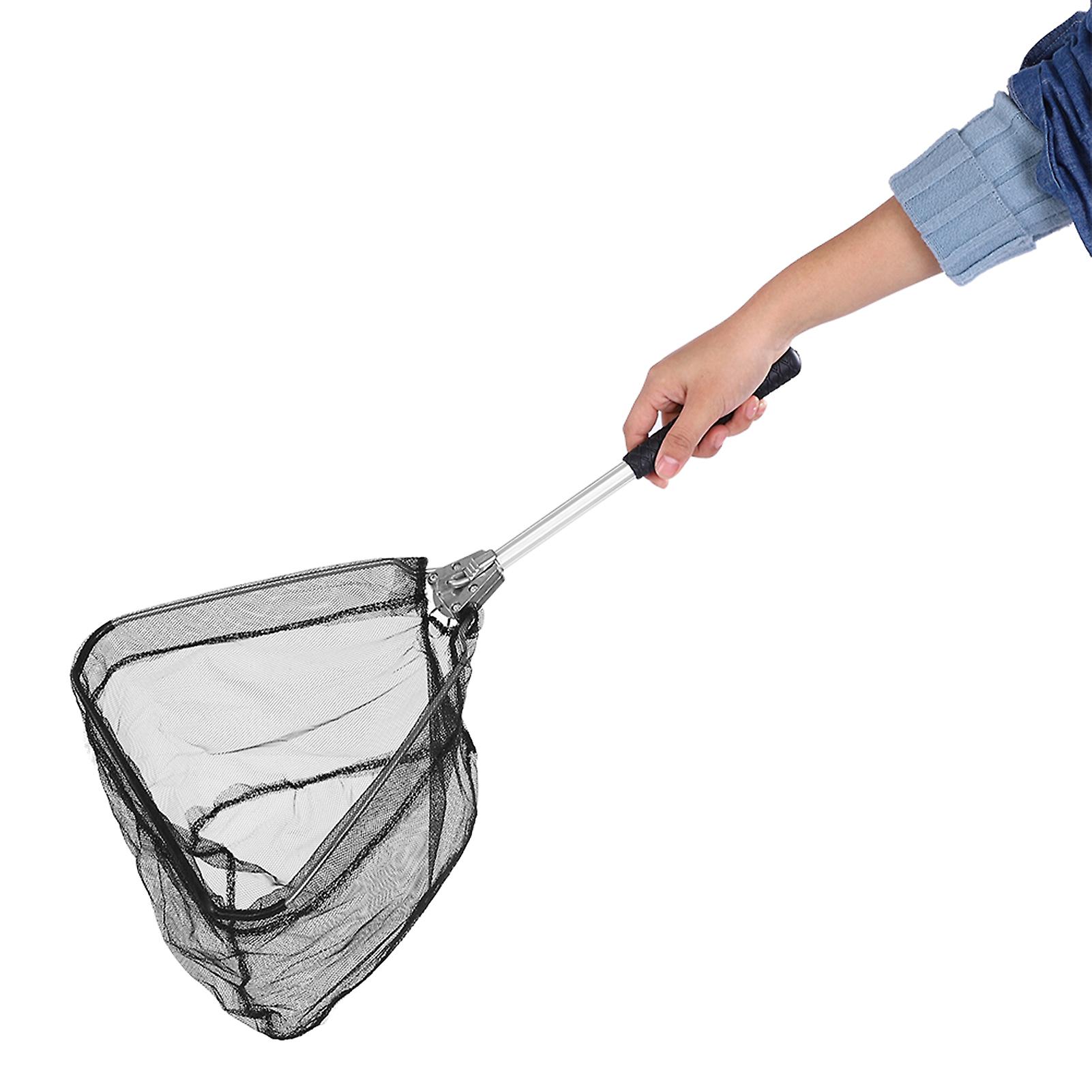 Fishing Gear,Aluminum Alloy Triangle Mini Fishing Gear Dip Net Triangle Dip Net Performance Driven