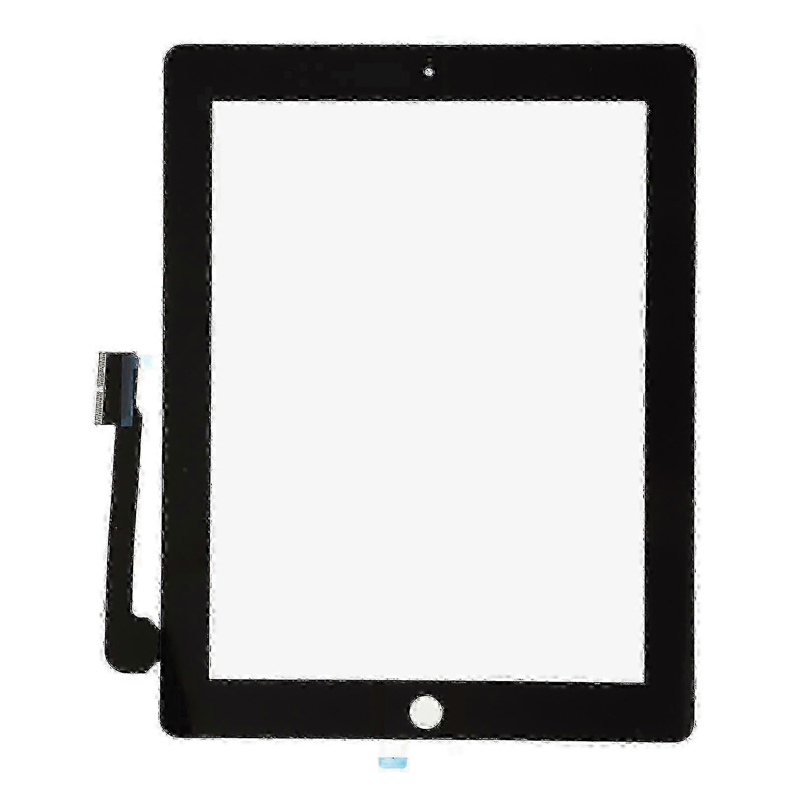 Touchscreen-Panel, schwarz, robust, langlebig, gehärtetes Glas, leichtes LCD-Tablet-Display für iOS-Tablet 3 4