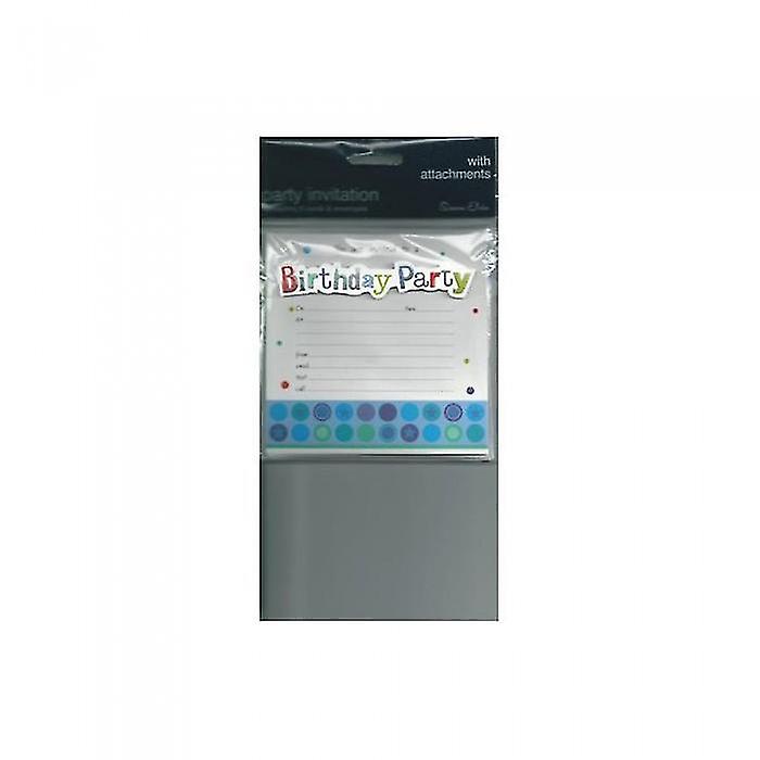 Simon Elvin Birthday Invitations (Pack of 6)