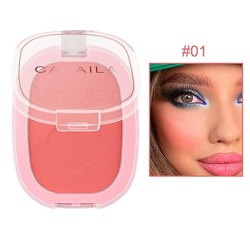 Multicolor Kakela 12 Color Matte Blush Rouge Smudge Date Out