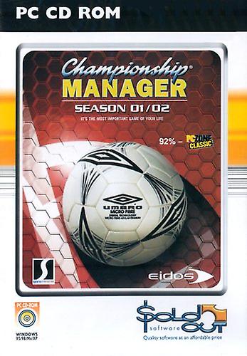 Championship Manager Season 0102 (PC CD) - New & Sealed
