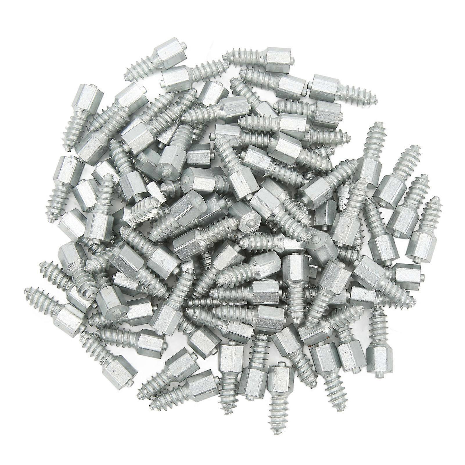 Snow tyre screws M8 thread 100pcs for loader skid steer tractor forklift