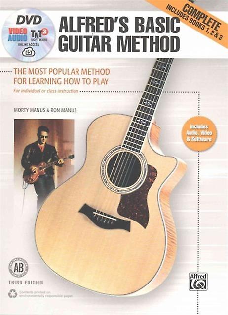 Alfreds Basic Guitar Method 3rd Edition by MORTY MANUS Paperback Book