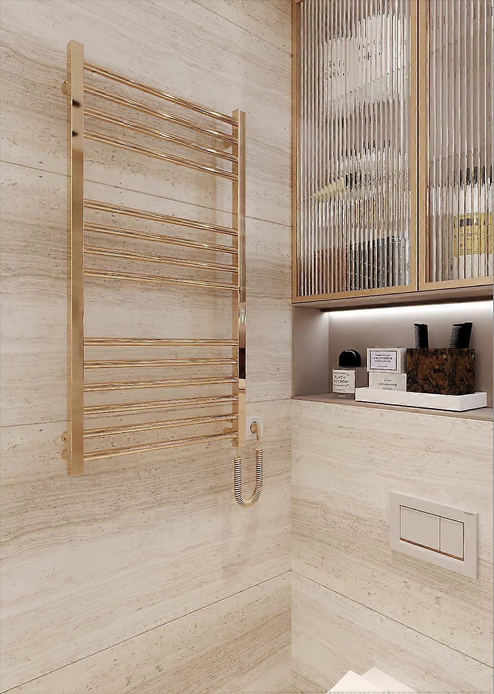 Elektrischer Handtuchhalter Sicilia 14 Gold Luxusheizkörper