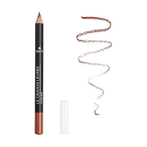 Nude lip liner pencil - certified organic None (Maroon)