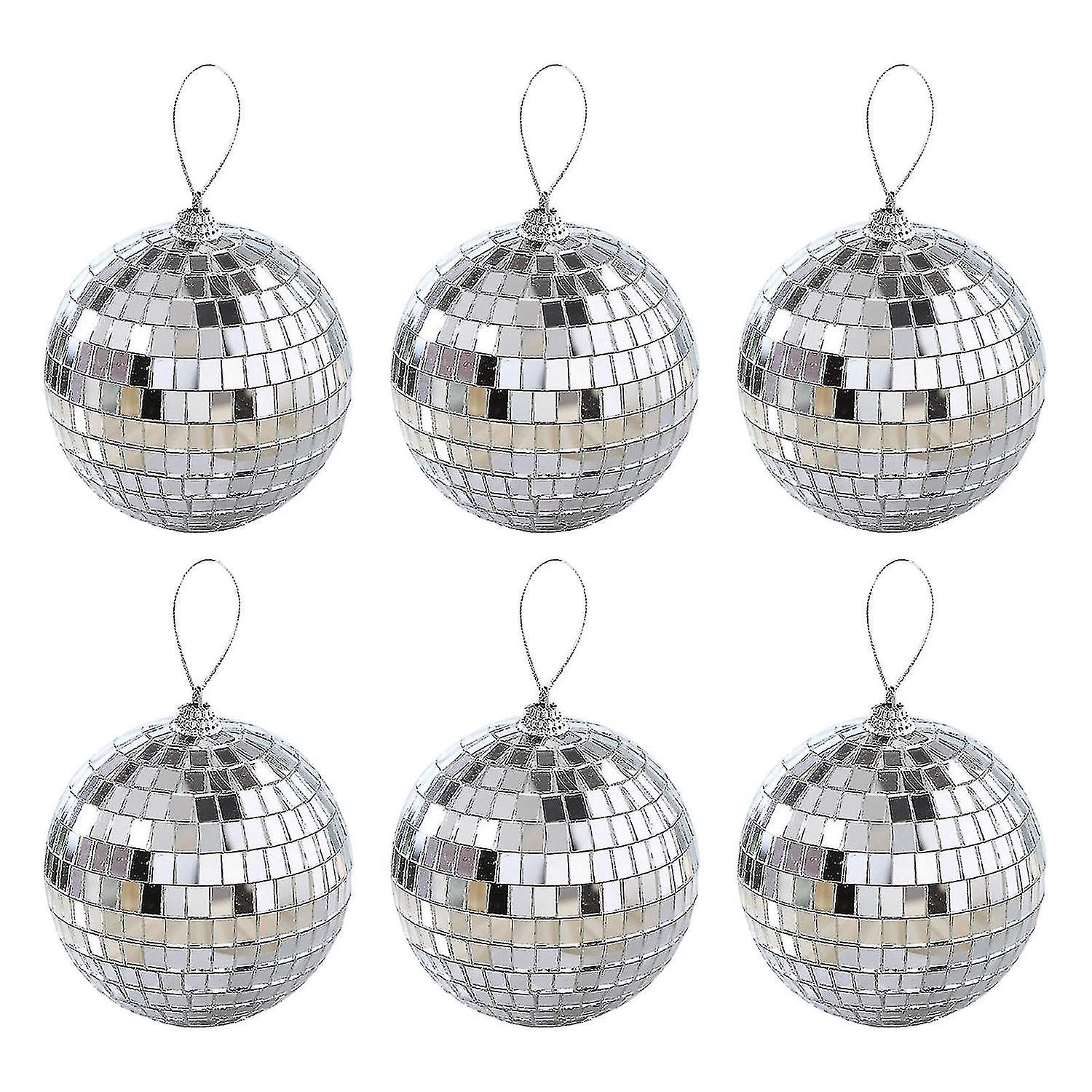 12 Pcs Christmas Ornaments Mini Disco Ball Party Decorations mini Christmas Ball Ornaments Disco Bal