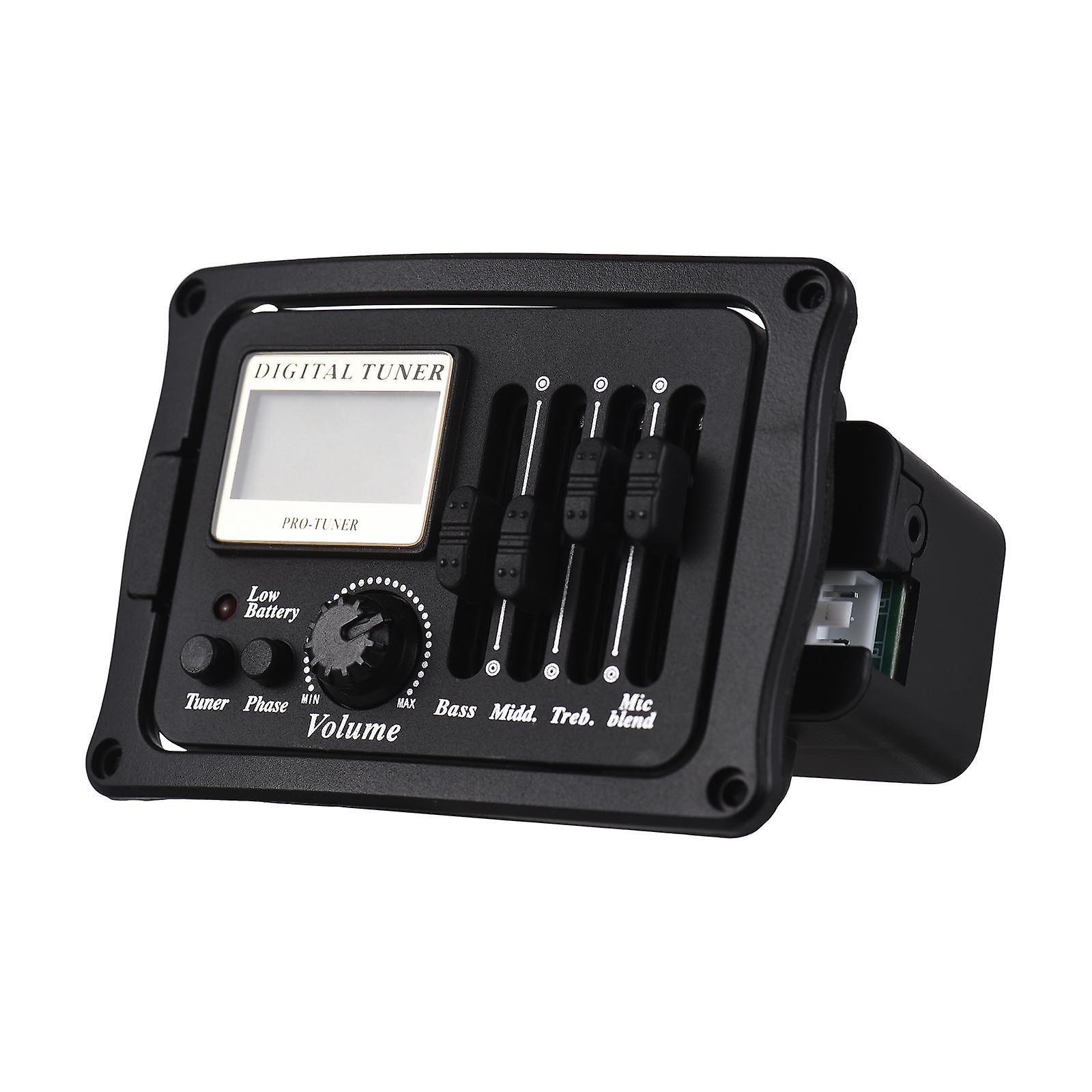 Ακουστική κιθάρα Pickup Folk Κλασική κιθάρα Pickup EQ πιάτο Pickup Πολύχρωμη έγχρωμη οθόνη LCD