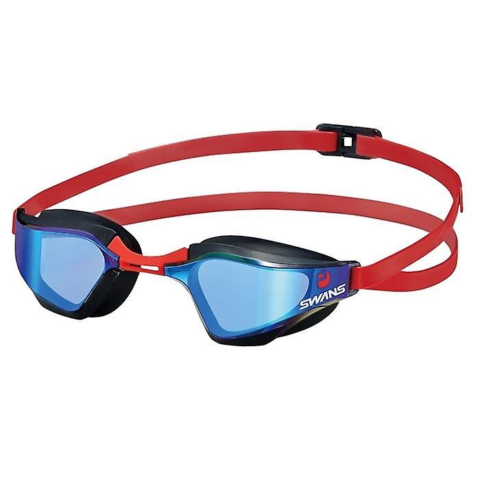 Swans SR-72 Valkyrie Mirrored Goggles - Red / Black Unisex Adult