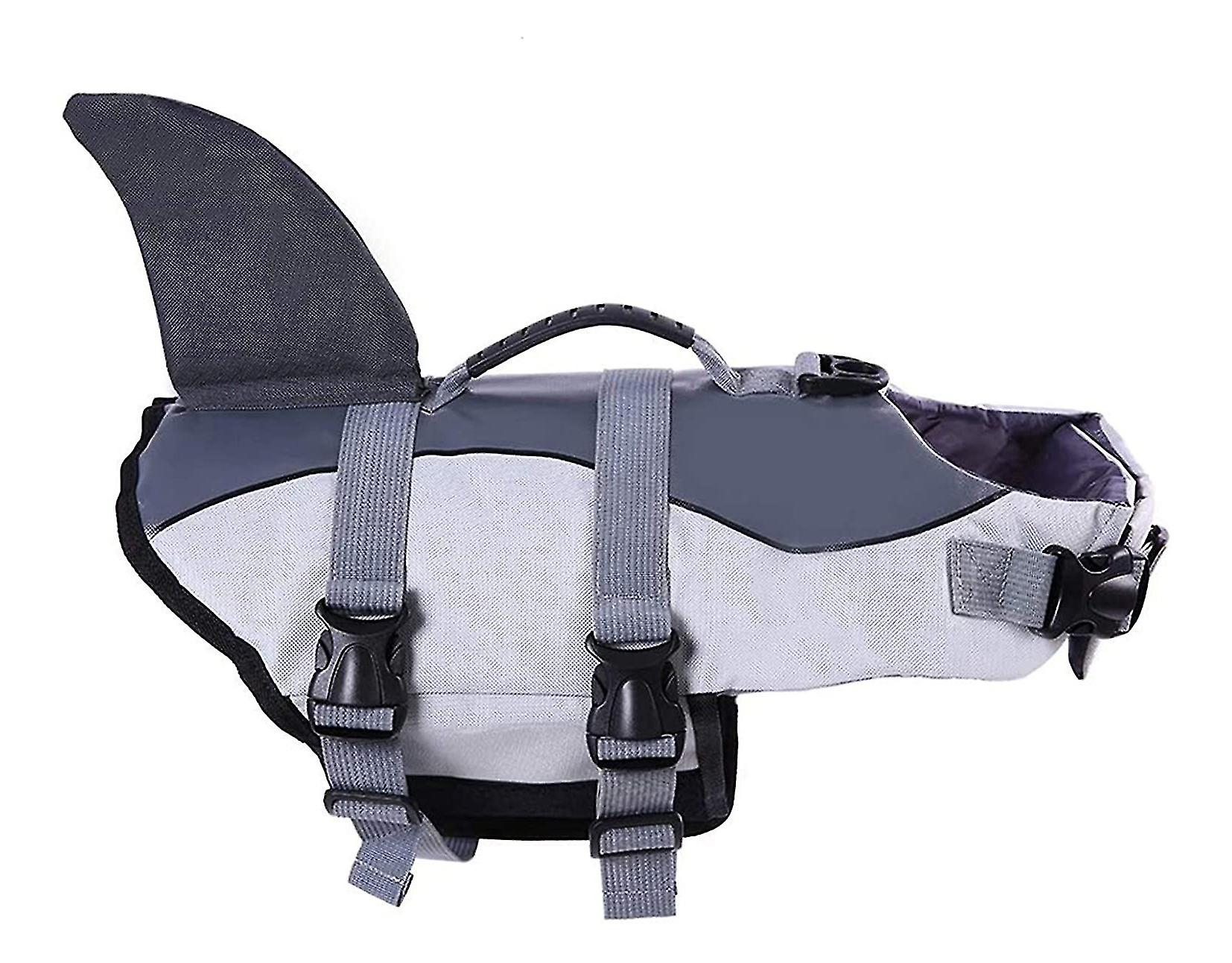 Adjustable Flotation Dog Life Jacket For Small Dogs With Rubber Handle