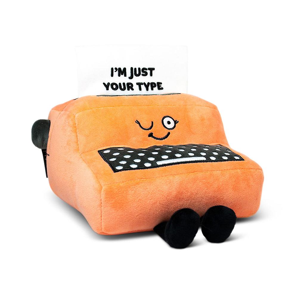 Quality and Soft Punchkins I'm Just your Type Typewriter Plush Toy