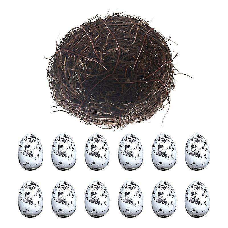 13pcs Bird Nest Decor
