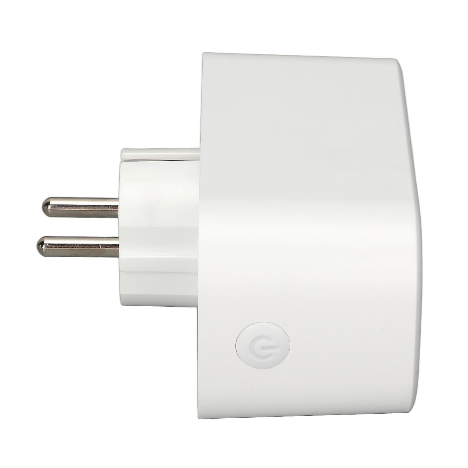 Wifi Smart Plug Wifi Dual Outlets  Socket Shunt Double Control Voice Control Timing Switch 2 in 1 Smart Plug AC