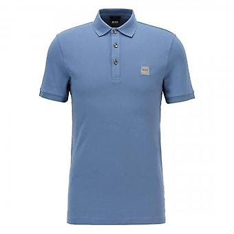 Hugo Boss Passenger Pique Polo Mid Blue 489 50378334