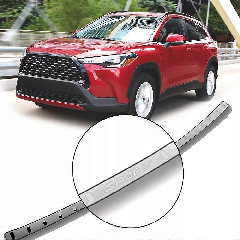 Rear Bumper Protector Guards For Toyota Corolla Cross 2024 Accessories Trunk Door Sill Trim Plates