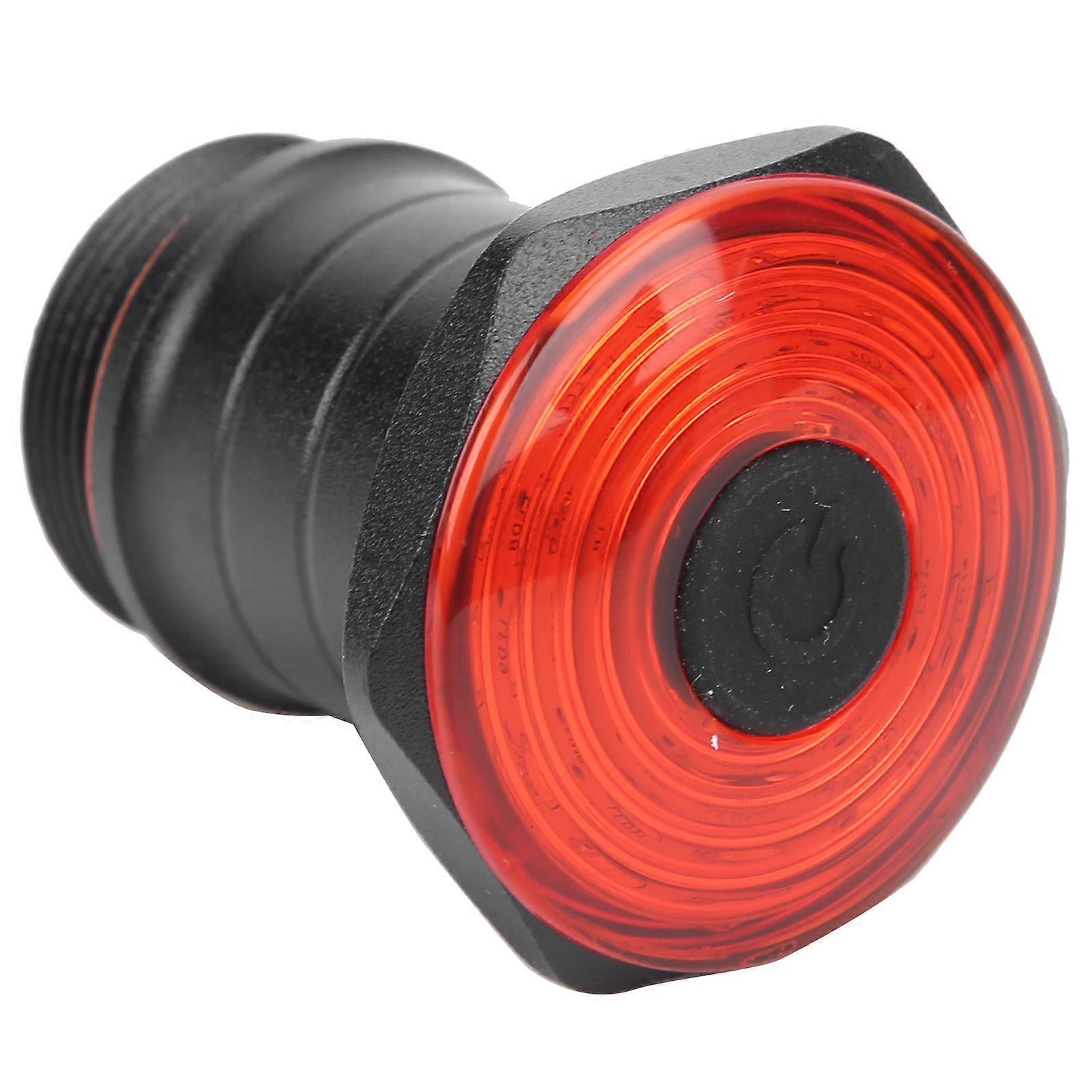 USB Rechargeable Tail Light Saddle Tube Back Warning Light USB Rechargeable Brake Sensing Rear Lamp
