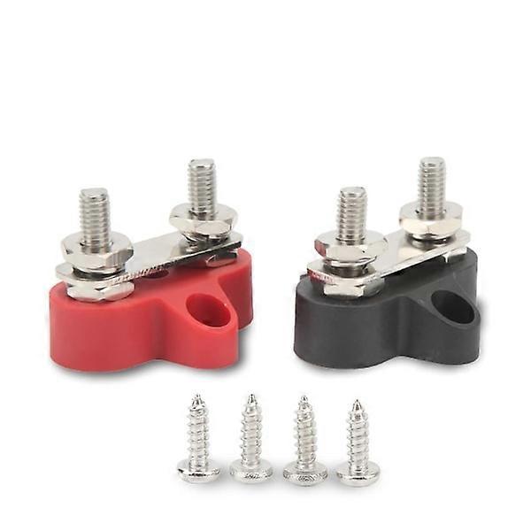 Power Distribution Terminal Block 1/4", Power Stud Battery Junction Box, Electrical