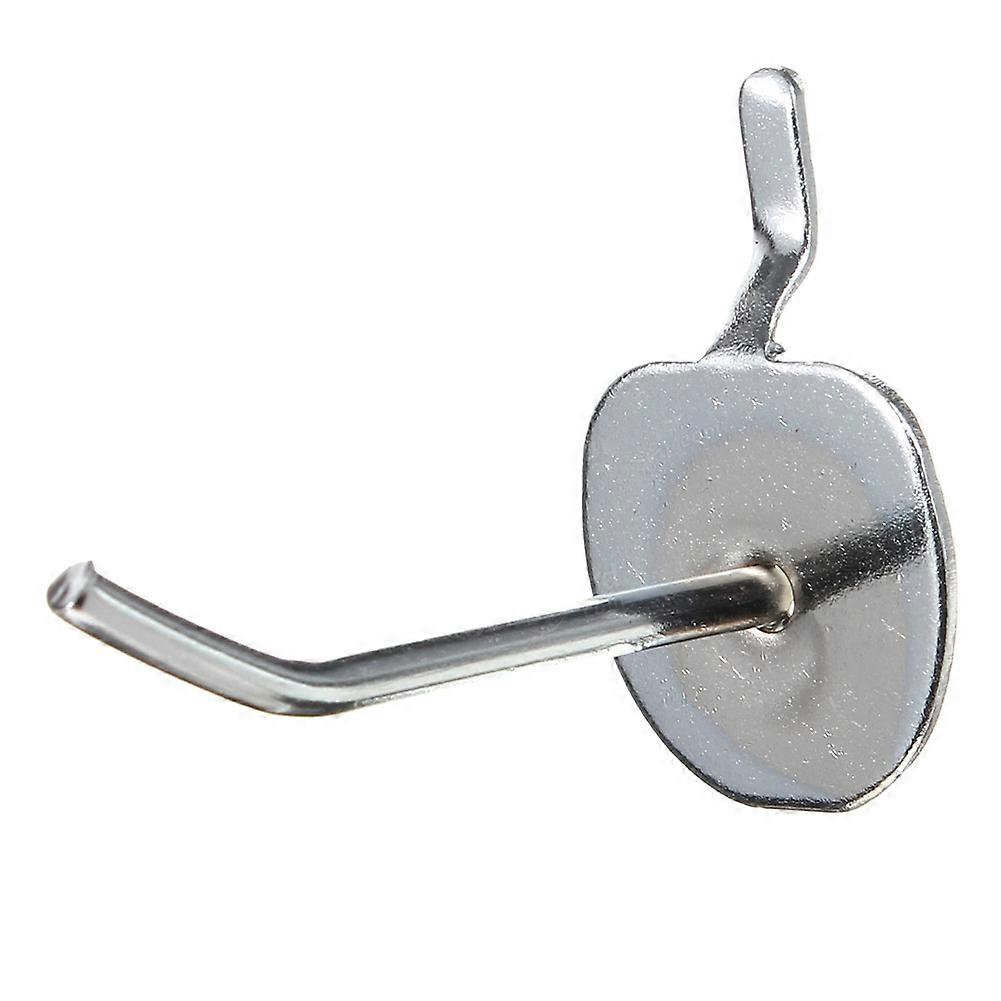 25pcs Durable Store Organizing Tools 2 Inch Single Driver Display Assorted Metal Plating Supermarket Shelf Pegboard Hooks